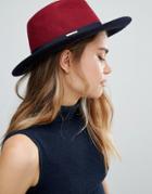 Ted Baker Mini Bow Detail Fedora - Purple