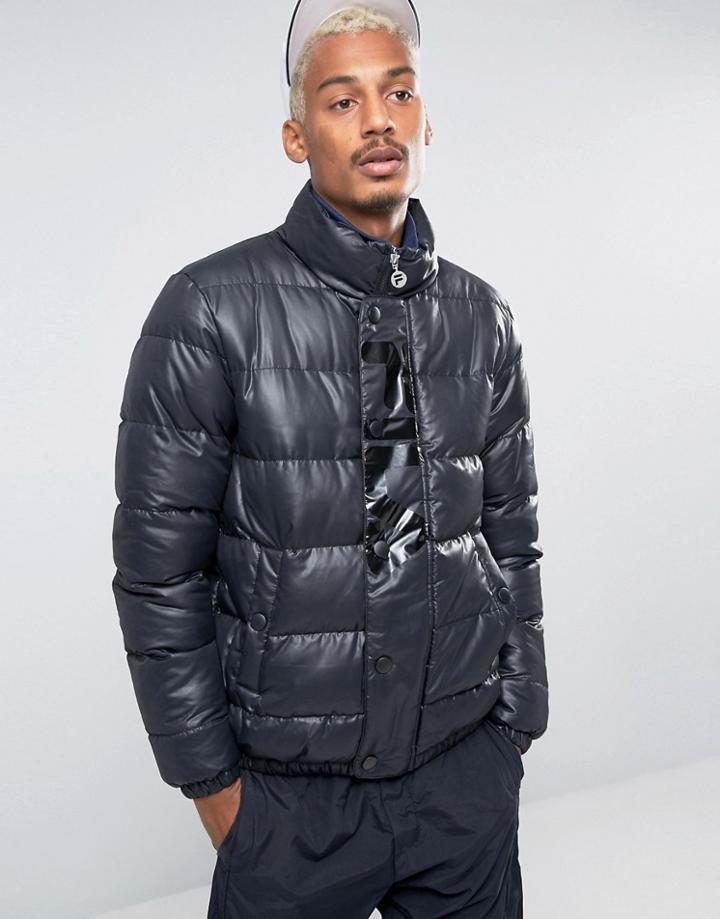 Fila Black Padded Jacket - Black
