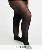 New Look Curve 2 Pack 70 Denier Premium Tights In Black