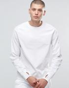 Maharishi Track Crew Top - White