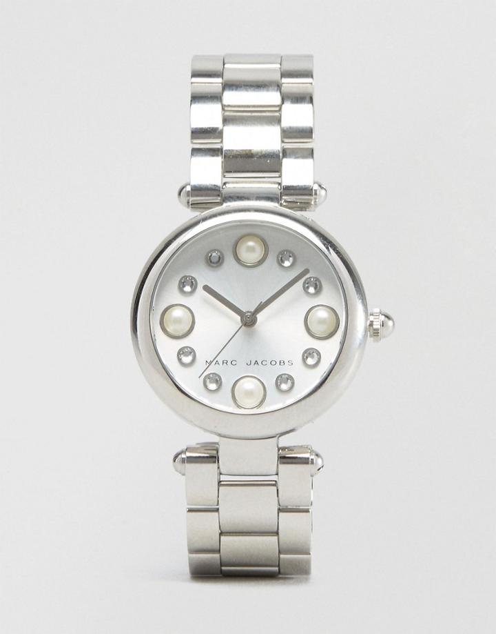 Marc Jacobs Silver Dotty Watch Mj3475 - Silver