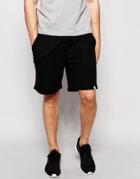 Jack & Jones Textured Jersey Shorts - Black