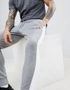 Ellesse Jogger With Side Block In Gray - Gray
