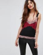 Sisley Lace Cami Top - Black