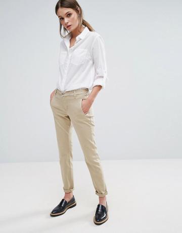 Selected Femme Chino - Beige