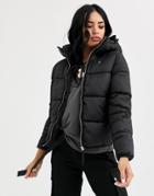G-star Padded Jacket With Hood-black