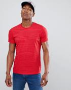 Tommy Hilfiger Striped T-shirt - Red