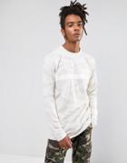 Cayler & Sons Long Sleeve T-shirt In Stone Camo - Stone