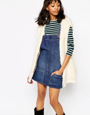 Paul And Joe Sister Curly Sleevless Cardi In Curly Knit - Ecru