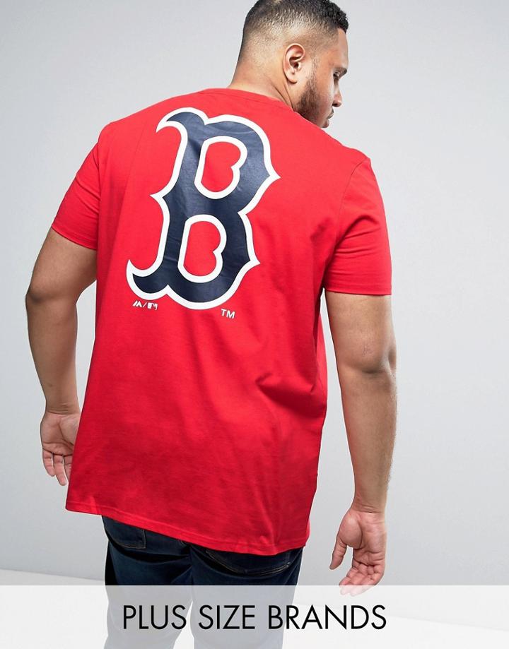 Majestic Plus Red Sox T-shirt - Red