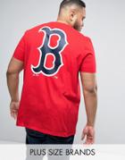 Majestic Plus Red Sox T-shirt - Red