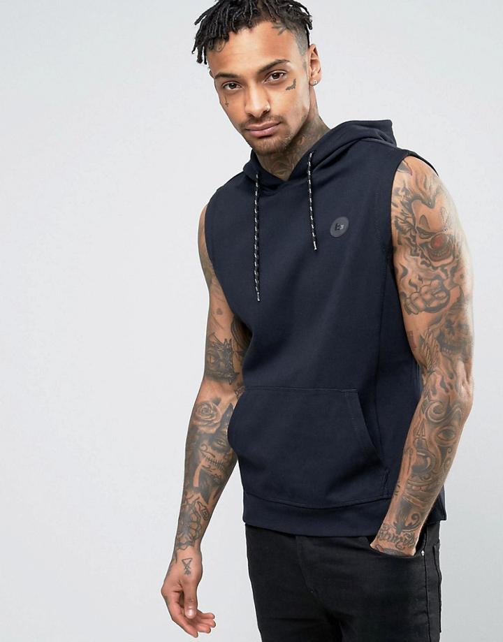 Blend Active Hooded Track Jacket - Black