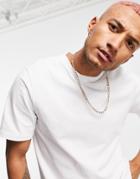 Pull & Bear Join Life T-shirt In White