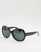 Rayban 0rb4191 Oversized Sunglasses-black