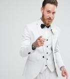 Noak Slim Wedding Suit Jacket In Gray - Gray