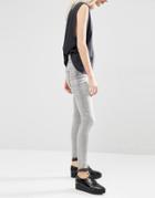 Cheap Monday High Spray Super Skinny Jeans - Mad Grey