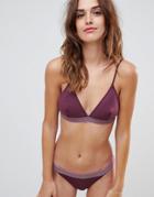 Y.a.s Taped Bikini Bottoms-purple