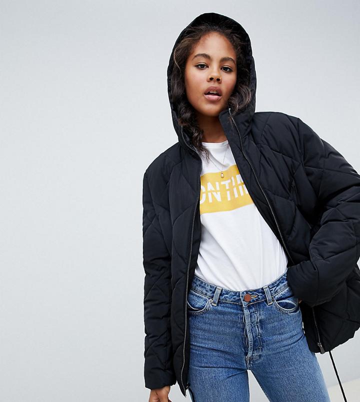 Asos Design Tall Ultimate Puffer - Black