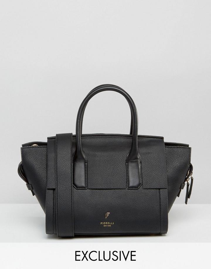 Fiorelli Exclusive Mini Hudson Winged Tote Bag - Black