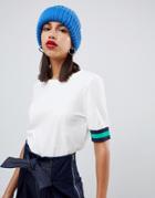 Current Air Stripe Sleeve Tee