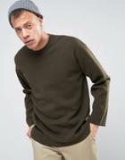 Weekday Framing Sweater - Green