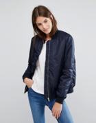 Oasis Bomber Jacket - Navy