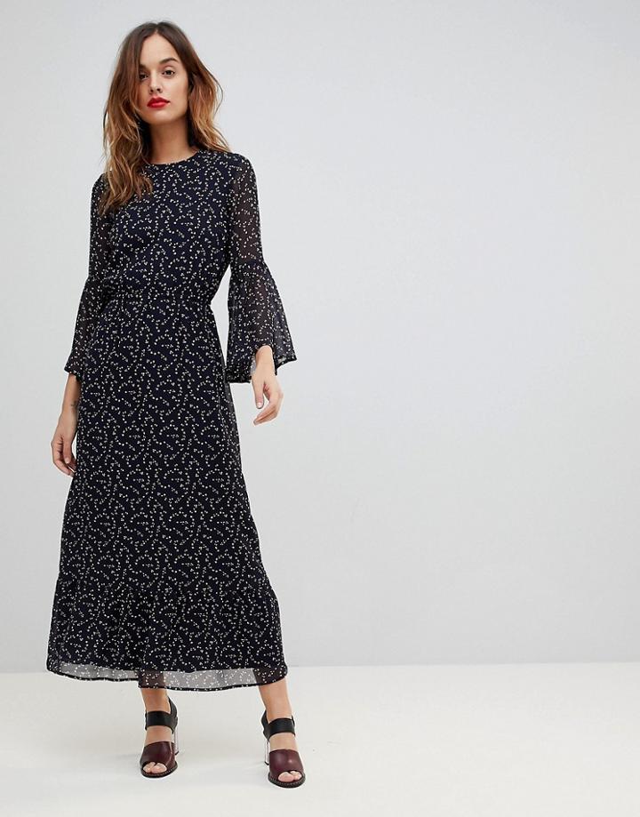 Y.a.s Printed Soft Maxi Dress - Multi