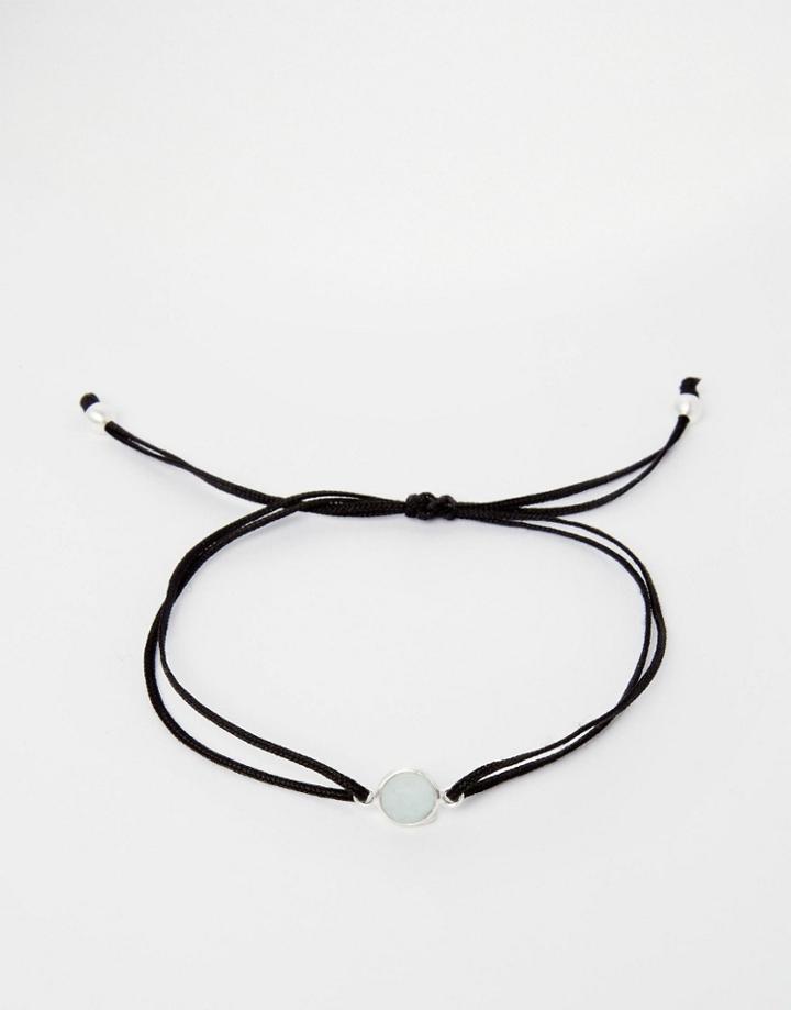 Pilgrim Mint Stone Friendship Bracelet - Mint