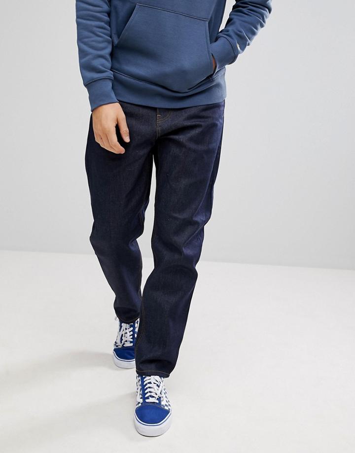 Carhartt Wip Newel Pant In Relaxed Tapered Fit - Blue