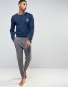 Diesel Lightweight Cuffed Joggers In Regular Fit Gray - Gray