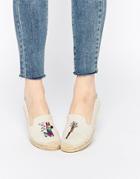 Soludos Jason Polan Pinata Espadrille Flat Shoes - Sand