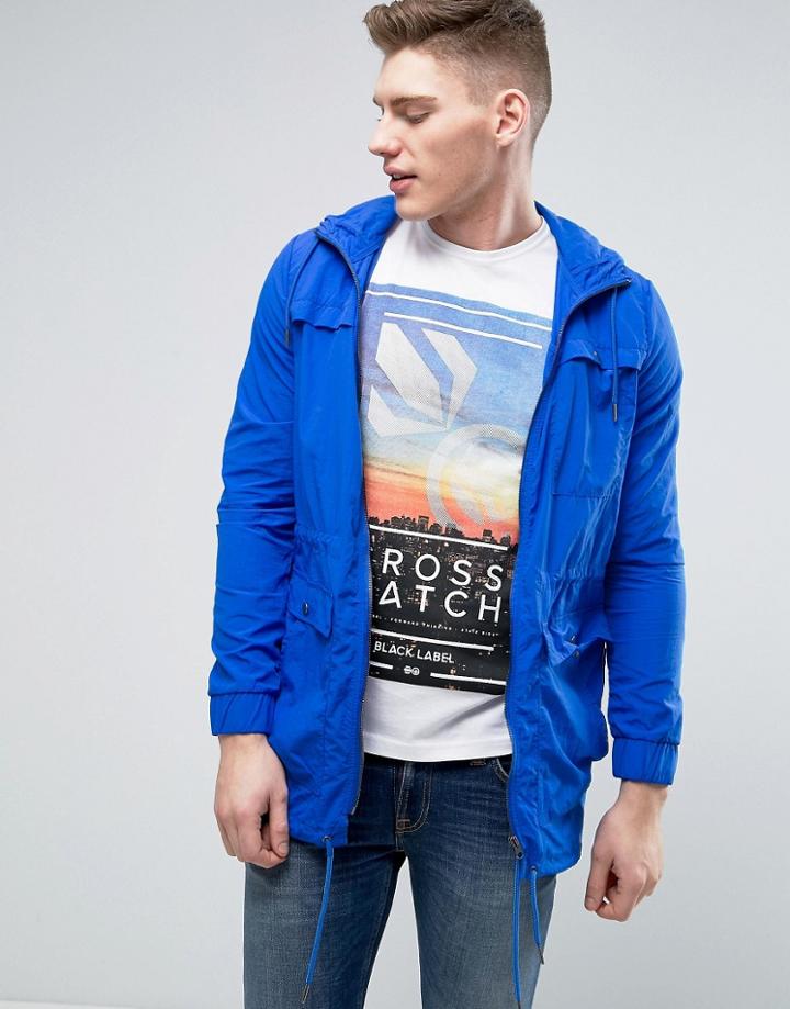 Another Influence Lightweight Parka Jacket - Blue