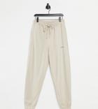 Collusion Unisex Oversized Sweatpants In Stone Set-neutral