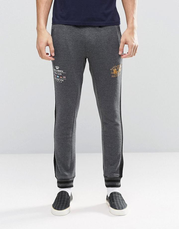 Santa Monica Polo Club Joggers - Gray