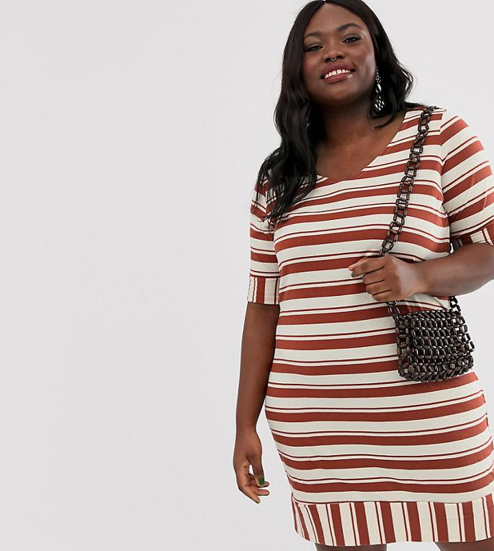 Junarose Stripe Shift Dress
