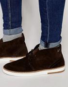 Lyle & Scott Brack Suede Chukka Boots - Brown