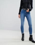 Cheap Monday High Waisted Skinny Jeans - Blue