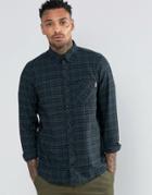 Carhartt Wip Checked Shawn Shirt In Regular Fit - Green