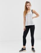 Asos 4505 Legging With V Waistband Detail - Black