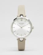 Kate Spade Gray Leather Holland Watch 1yru0813 - Gray