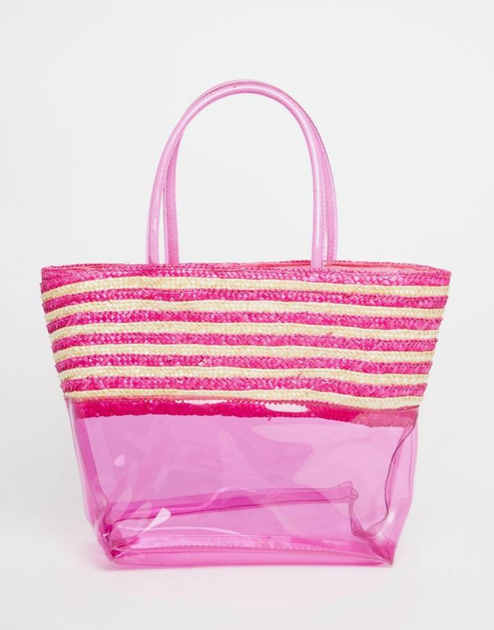 Carpisa Mini Beach Tote - Fuschia