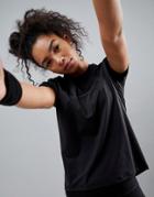 Asos 4505 Training T-shirt In Loose Fit - Black