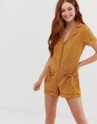 Glamorous Floral Romper-multi
