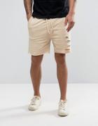 Another Influence Distressed Jersey Shorts - Beige