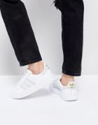 Adidas White And Mint Superstar Bold Sole Sneaker - White