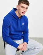 The North Face Heritage Patch Hoodie In Blue-blues