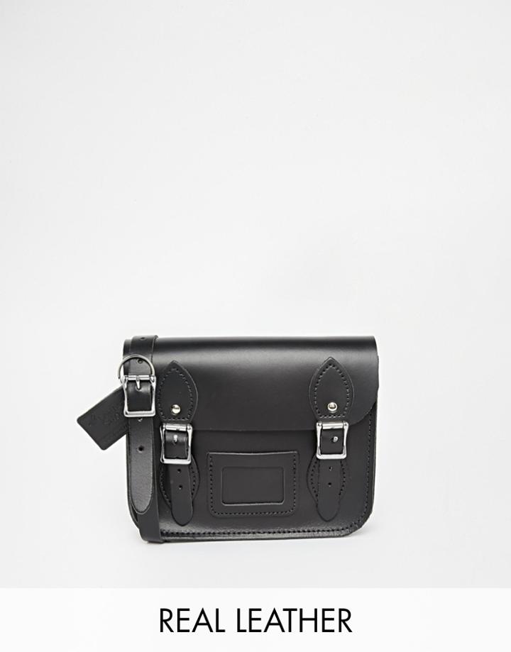The Leather Satchel Company Mini Festival Satchel - Black