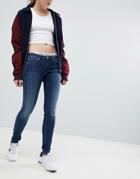 Tommy Jeans Sophie Low Rise Skinny Jeans - Blue
