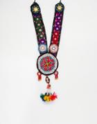 Reclaimed Vintagetassel Necklace - Multi
