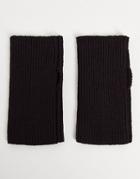 Asos Design Recycled Palm Warmer Gloves In Black